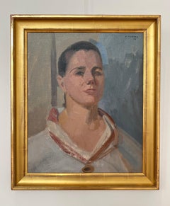 Portrait of young woman