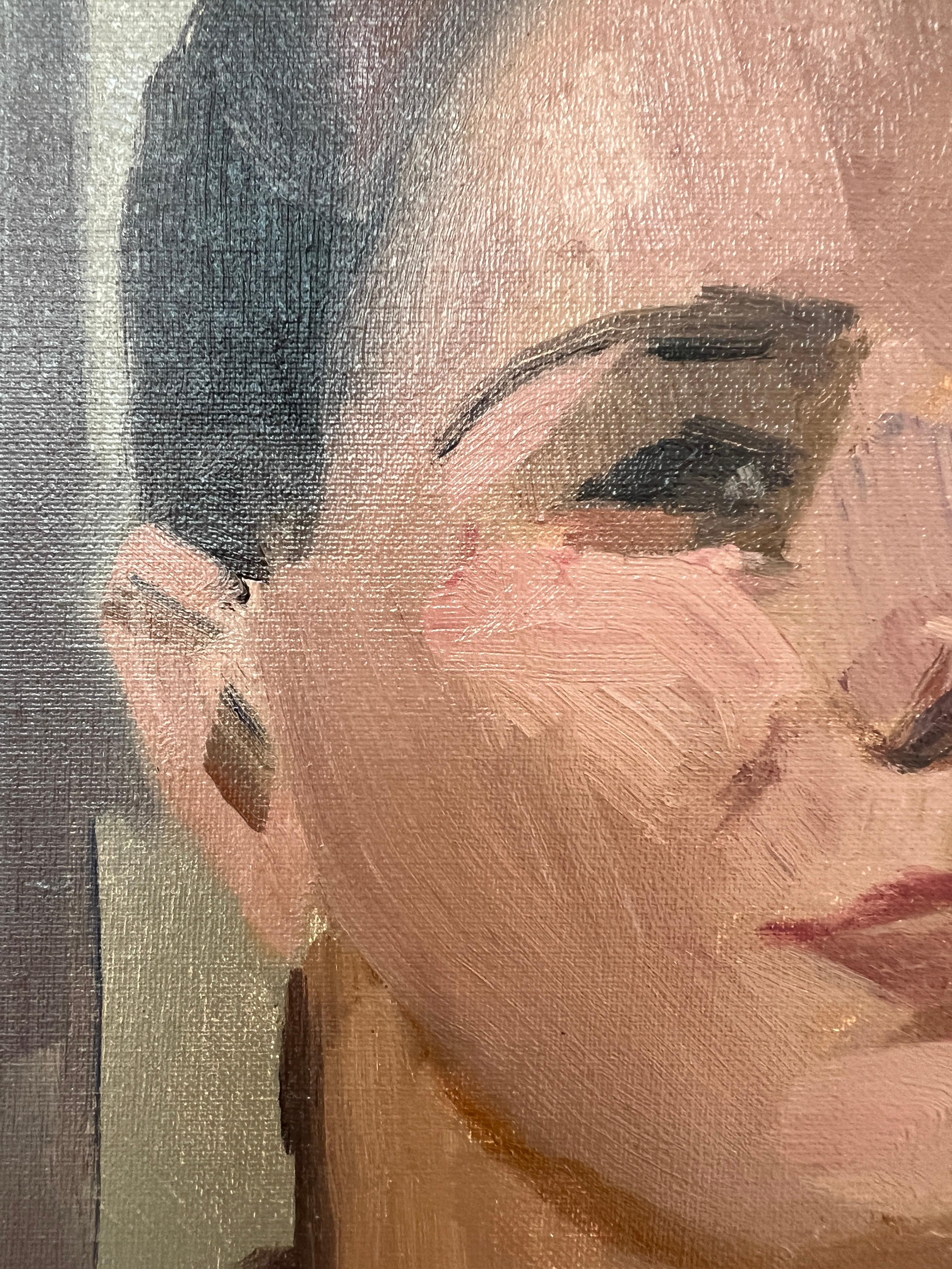 Portrait of young woman For Sale 3