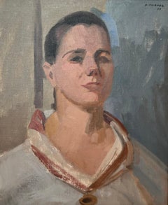 Portrait of young woman