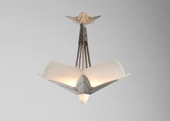 Albert Cheuret, Cactus, Araña Art Decó, Francia, Principios del siglo XX