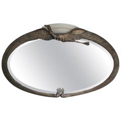 Miroir lumineux "Cigogne" d'Albert Cheuret