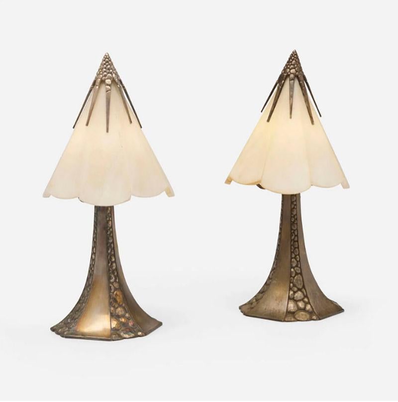 Lámparas de mesa ALBERT CHEURET (pareja) en venta 1