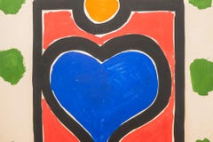 Albert Chubac, importante peinture, France, datant d'environ 1970