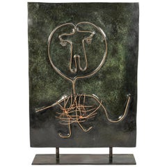 Albert Chubac, Sculpture, Bronze, France, circa 1980