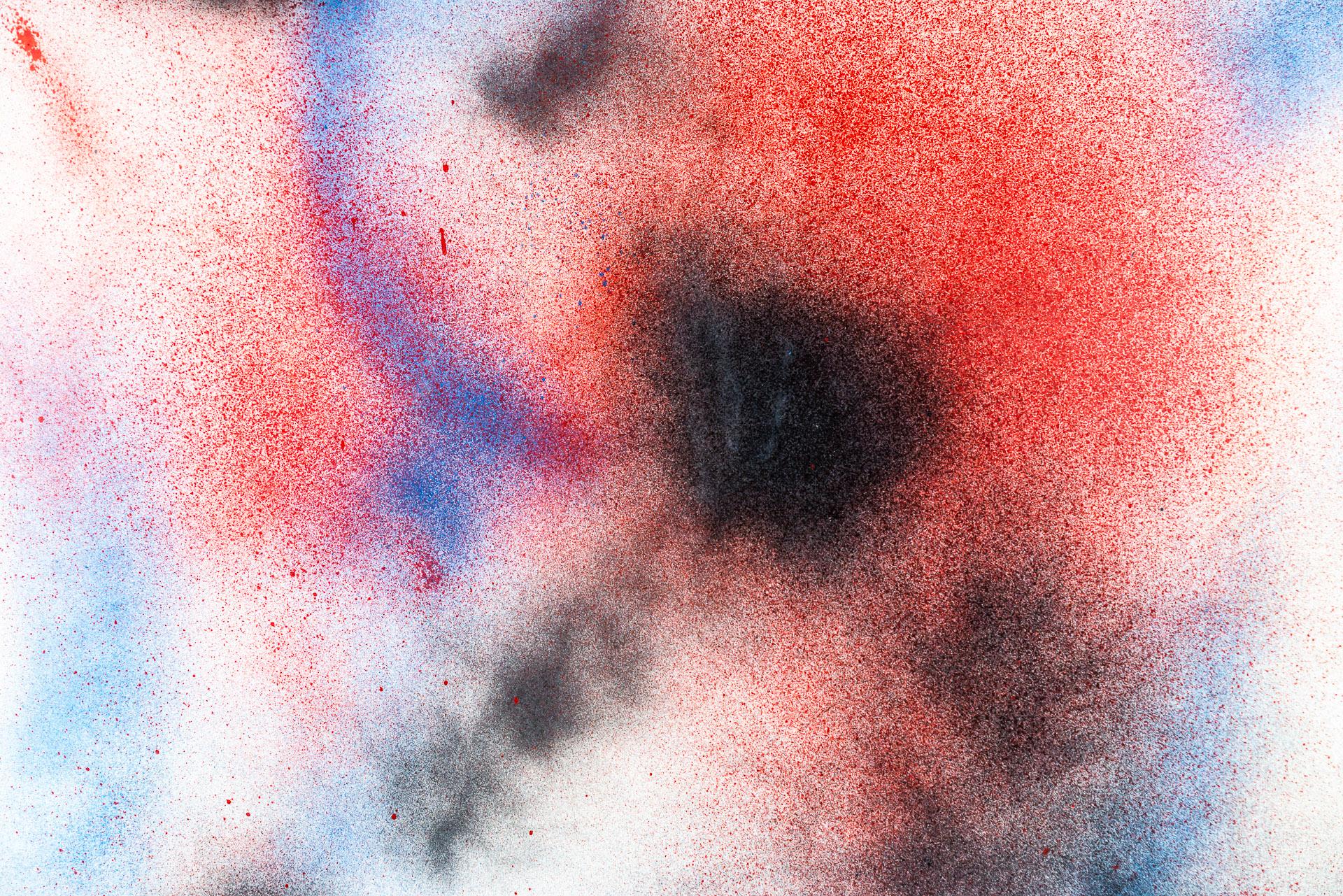 Albert Chubac, Airbrush auf Leinwand, Frankreich, um 1960 (Französisch) im Angebot
