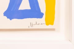Albert Chubac, Gouache Painting, circa 1980, France