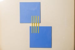 Albert Chubac, Composition, Mixed Media on Paper, circa 1980, France