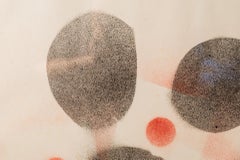 Albert Chubac, Composition, peinture en aérosol et pochoirs, vers 1960, France