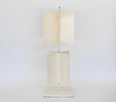 Albert Chubac, artiste français, sculpture tournante cinétique en acier Girouette 2002