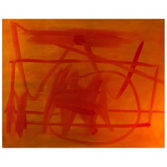 Albert Chubac, "La Parade", Rare Oil on Canvas, 1957, France