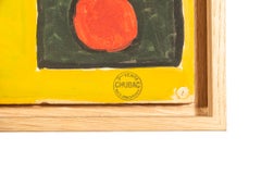 Peinture d'Albert Chubac, France, vers 1960