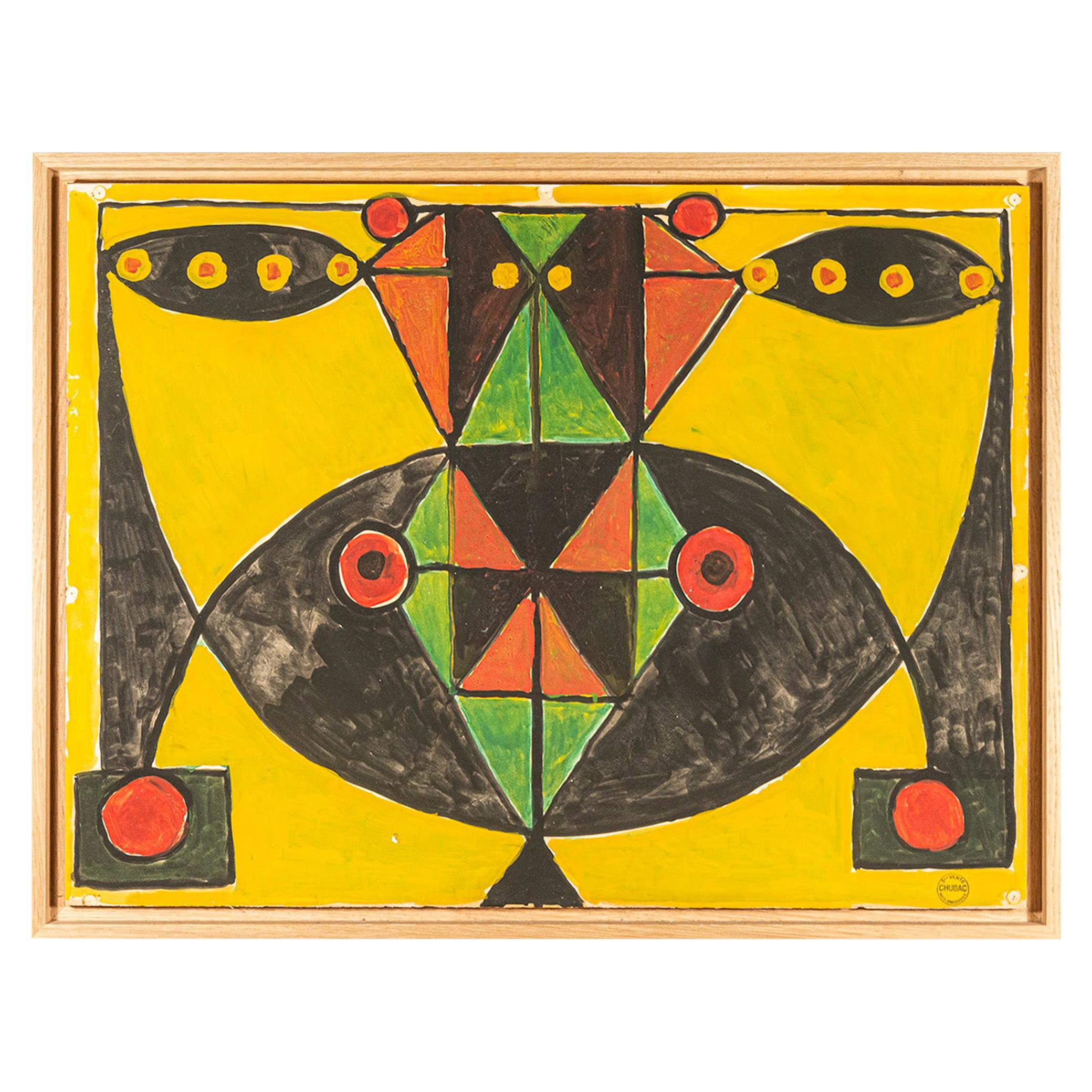 Albert Chubac, Pittura, Francia, circa 1960