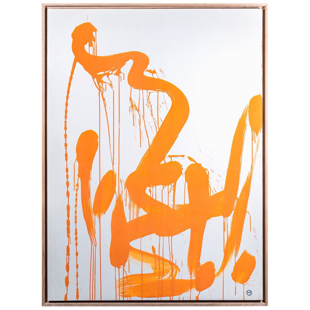 Albert Chubac, Composizione astratta, Pittura, 1960 circa, Francia