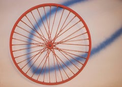 Albert Chubac Painting on Canvas, Airbrush, Iron and Wood, 1964