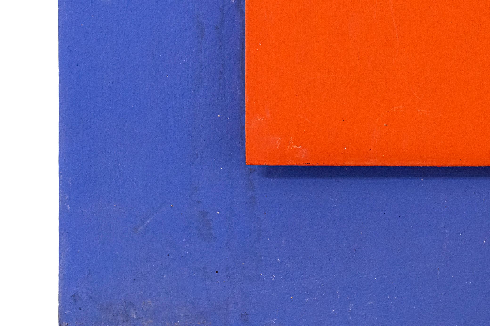 Albert Chubac, 
Malen auf Holz,
Geometrische Komposition, 
Signiert und datiert auf der Rückseite,
Frankreich, 1985.

Maße: 120 x 80 cm.

Albert Chubac wurde 1920 in Genf geboren. Nach einem Studium der dekorativen Kunst, dann an den
