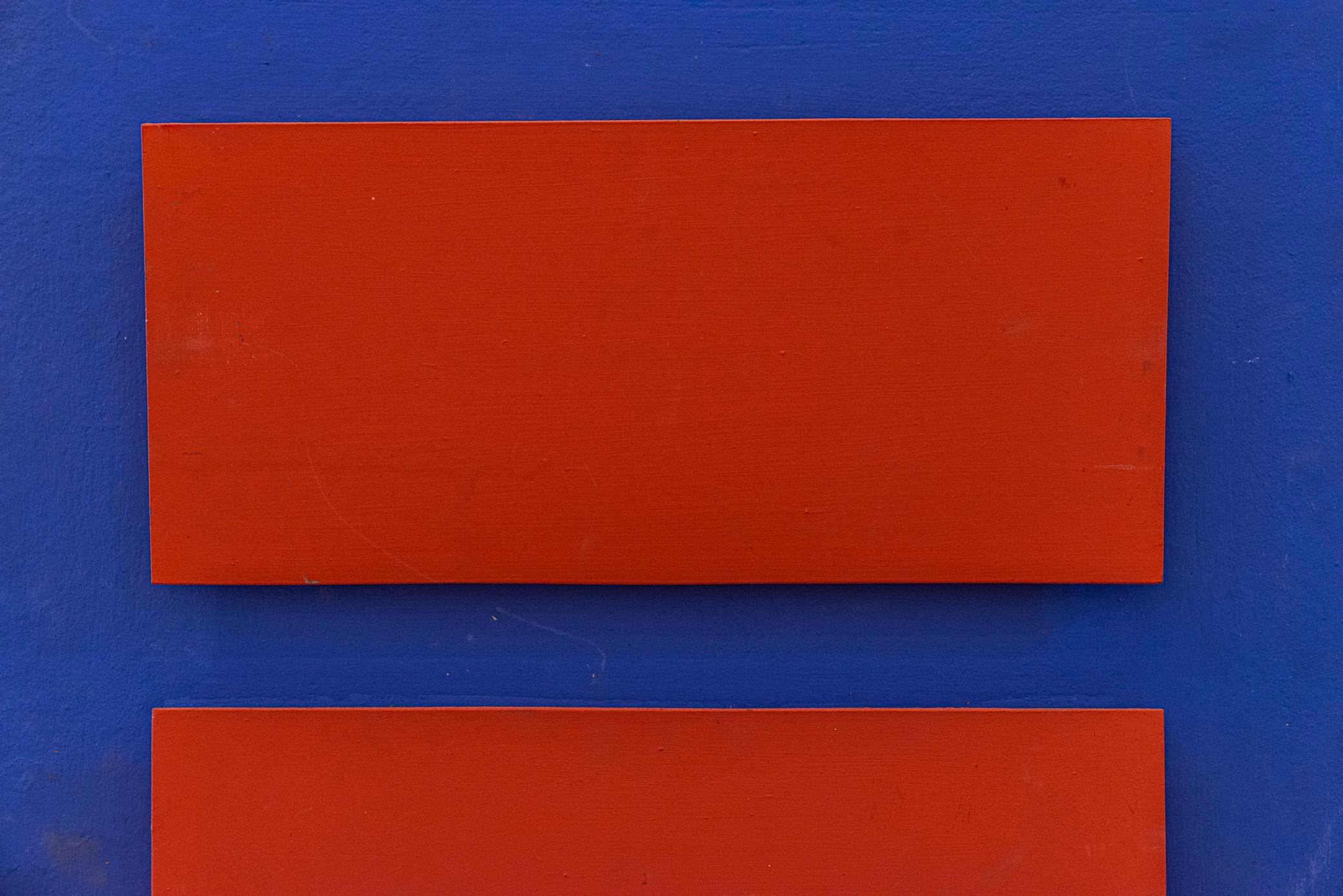 Albert Chubac, Gemälde auf Holz, Frankreich, 1985 (Französisch) im Angebot
