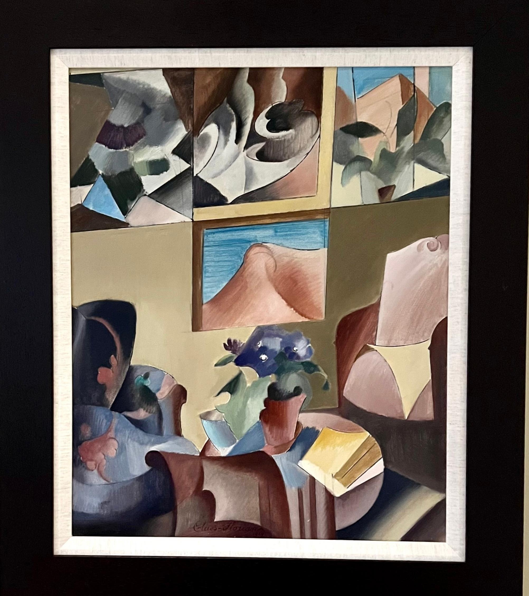 Albert Claes-Thobois (belga 1883-1945) Óleo sobre lienzo 