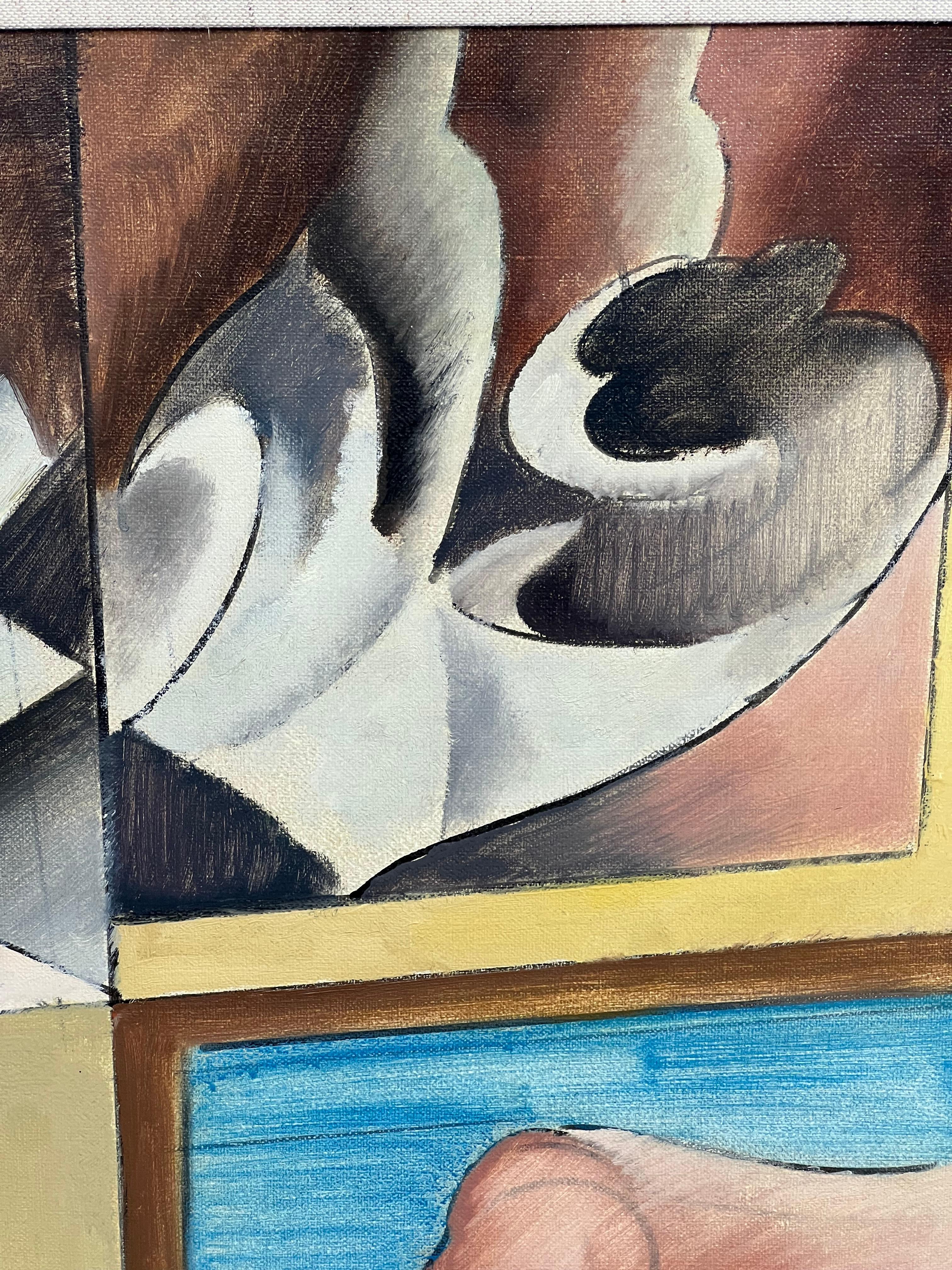 Albert Claes-Thobois (belga 1883-1945) Óleo sobre lienzo 