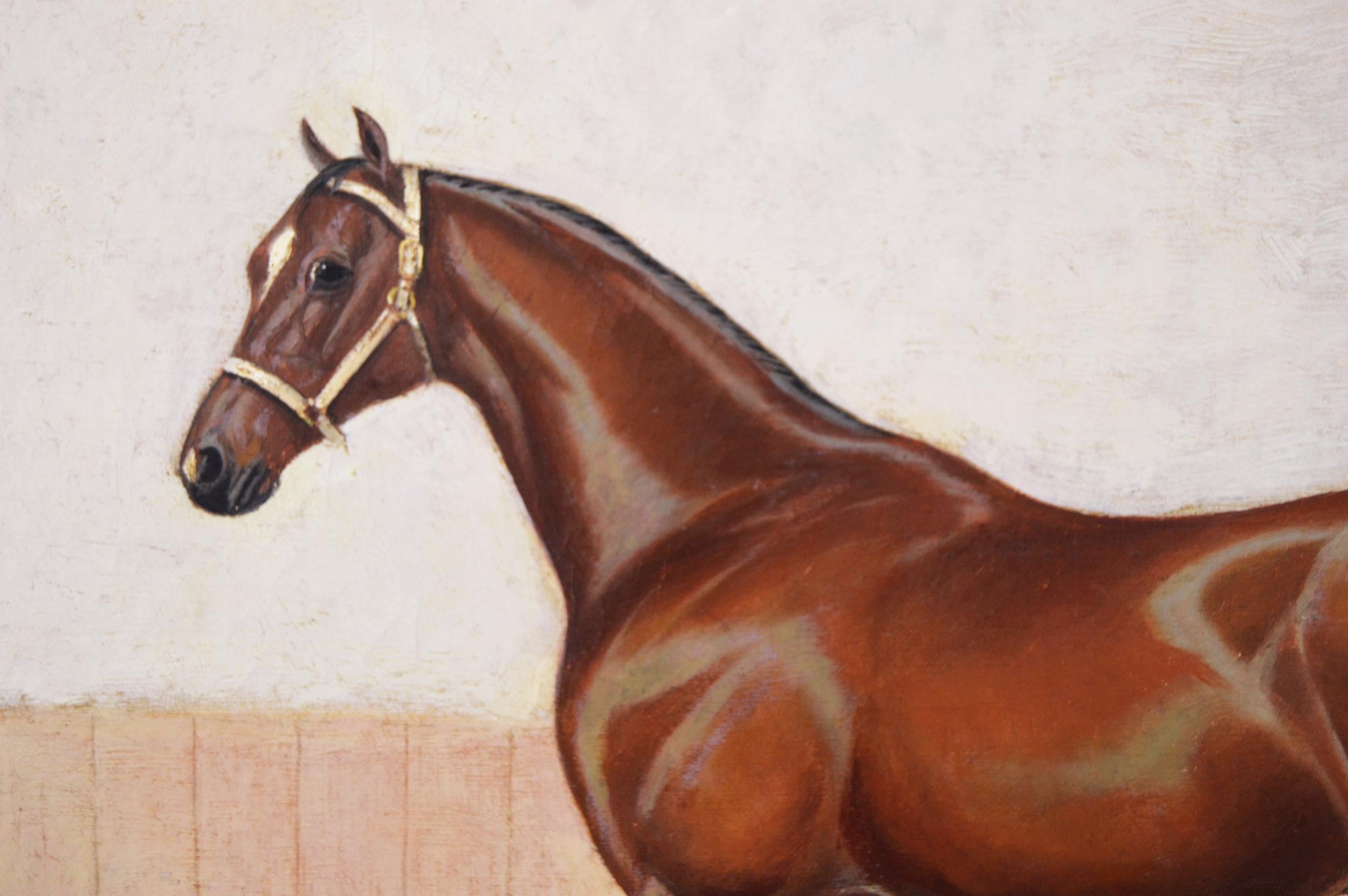 landscape of a stable