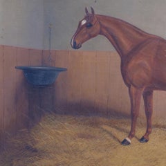 Portrait of the horse Swallow