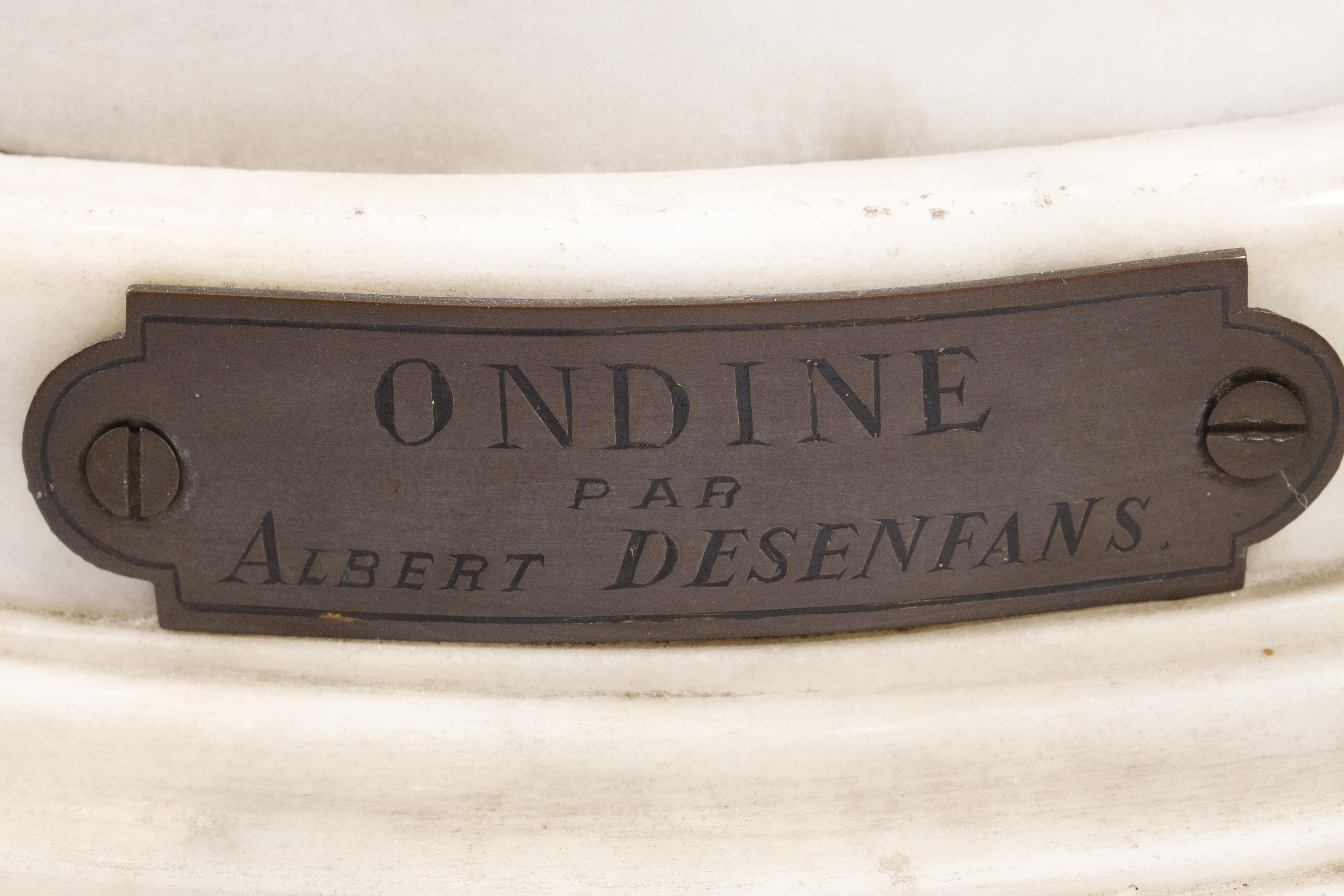 Ondine – Sculpture von Albert Constant Desenfans