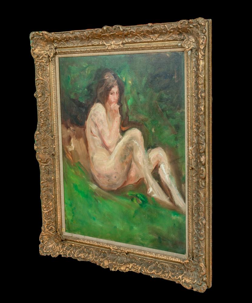 Nude In A Forest, 19th Century   by Count Albert de Belleroche (1864-1944)   For Sale 6