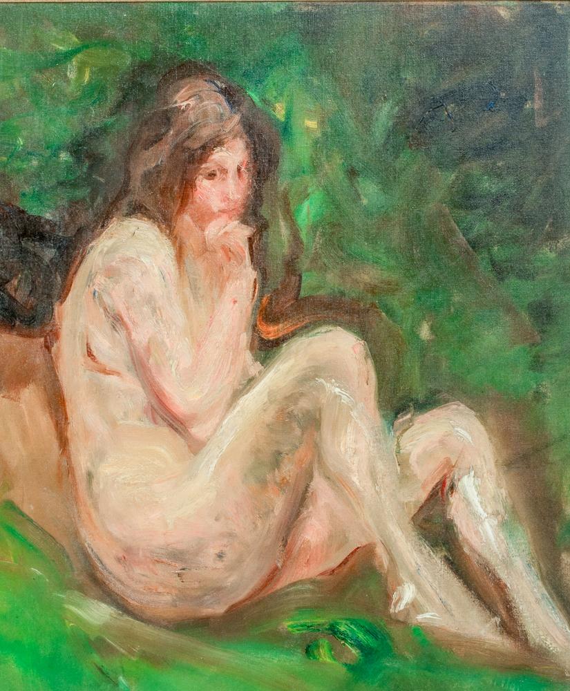 Nude In A Forest, 19th Century   by Count Albert de Belleroche (1864-1944)   For Sale 8