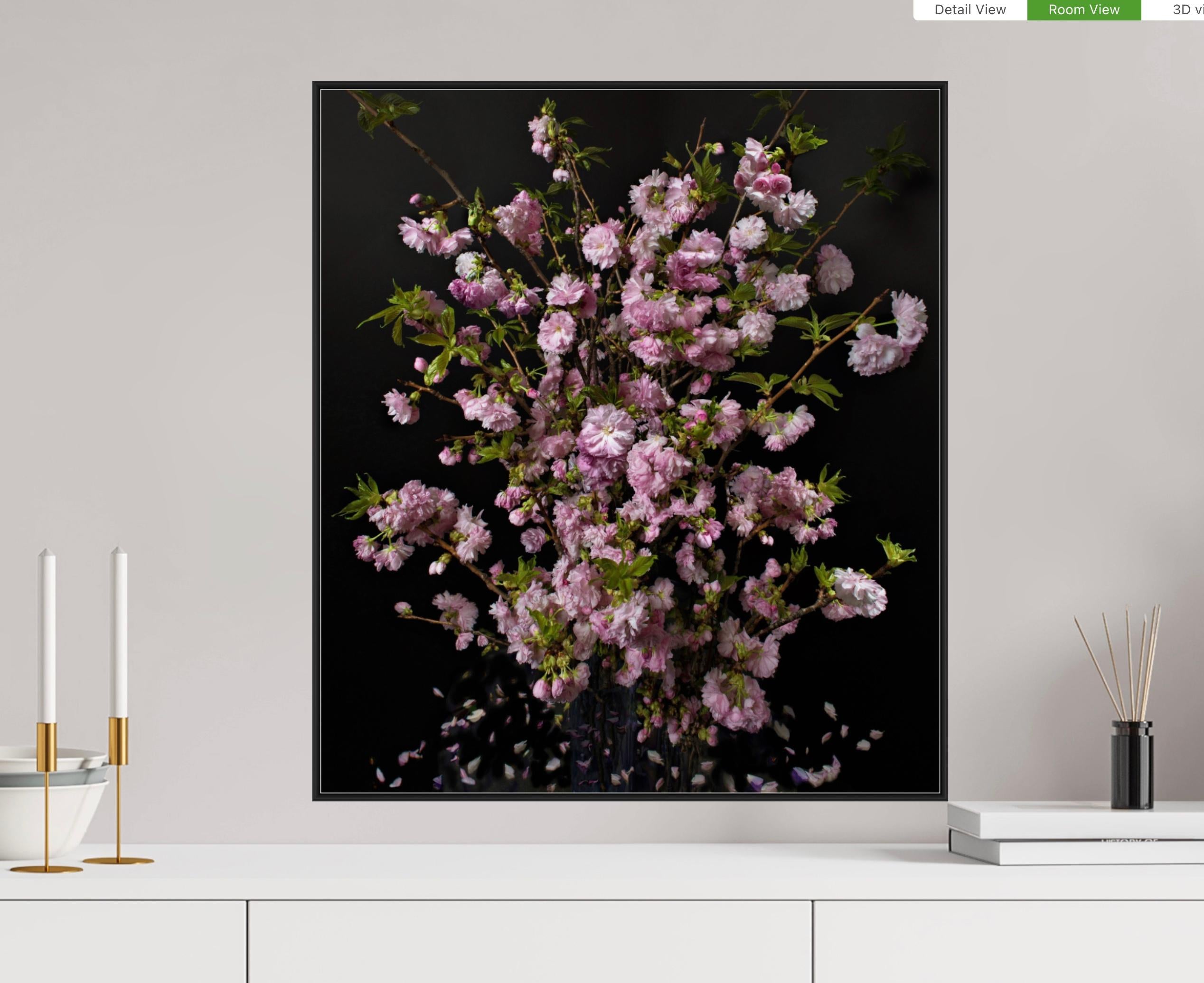 STILL ALIVE THE BLOSSOM -under Acrylic Glass - Photograph by Albert Delamour
