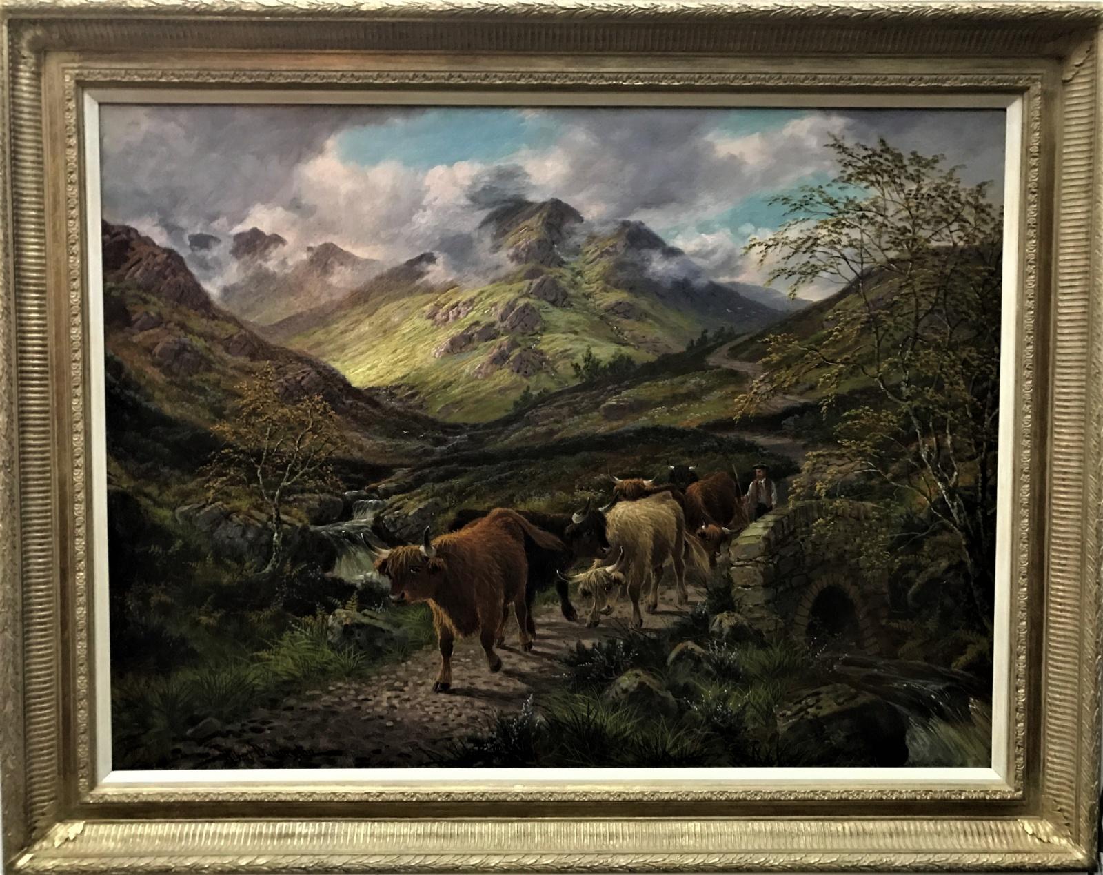 Albert Dunnington - La route de Lochranza, Arran en vente 1