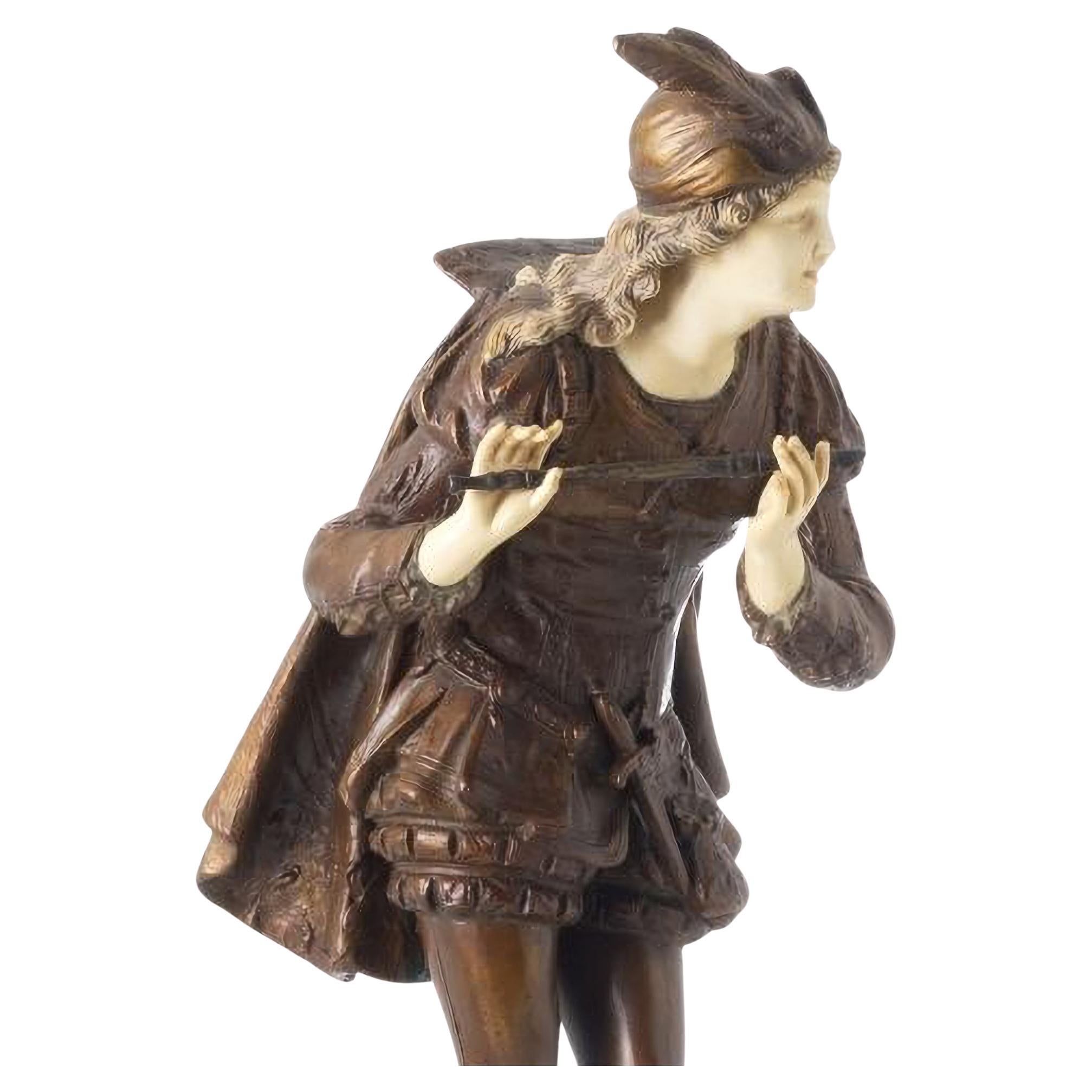 ALBERT ERNEST CARRIER-BELLEUSE (1824-1887) 20th Century Model Sculpture For Sale