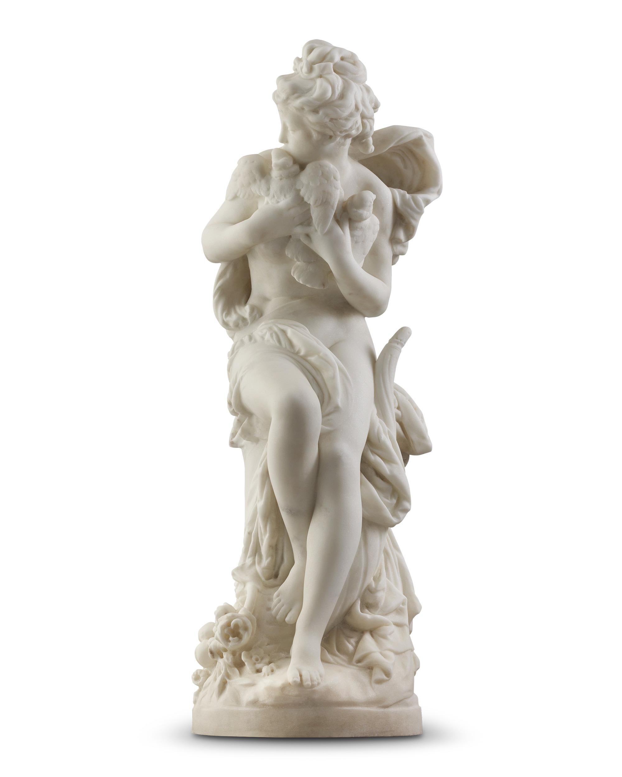 Allegoria della pace di Albert-Ernest Carrier-Belleuse in vendita 1