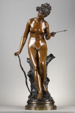 Antique Diana with an arrow