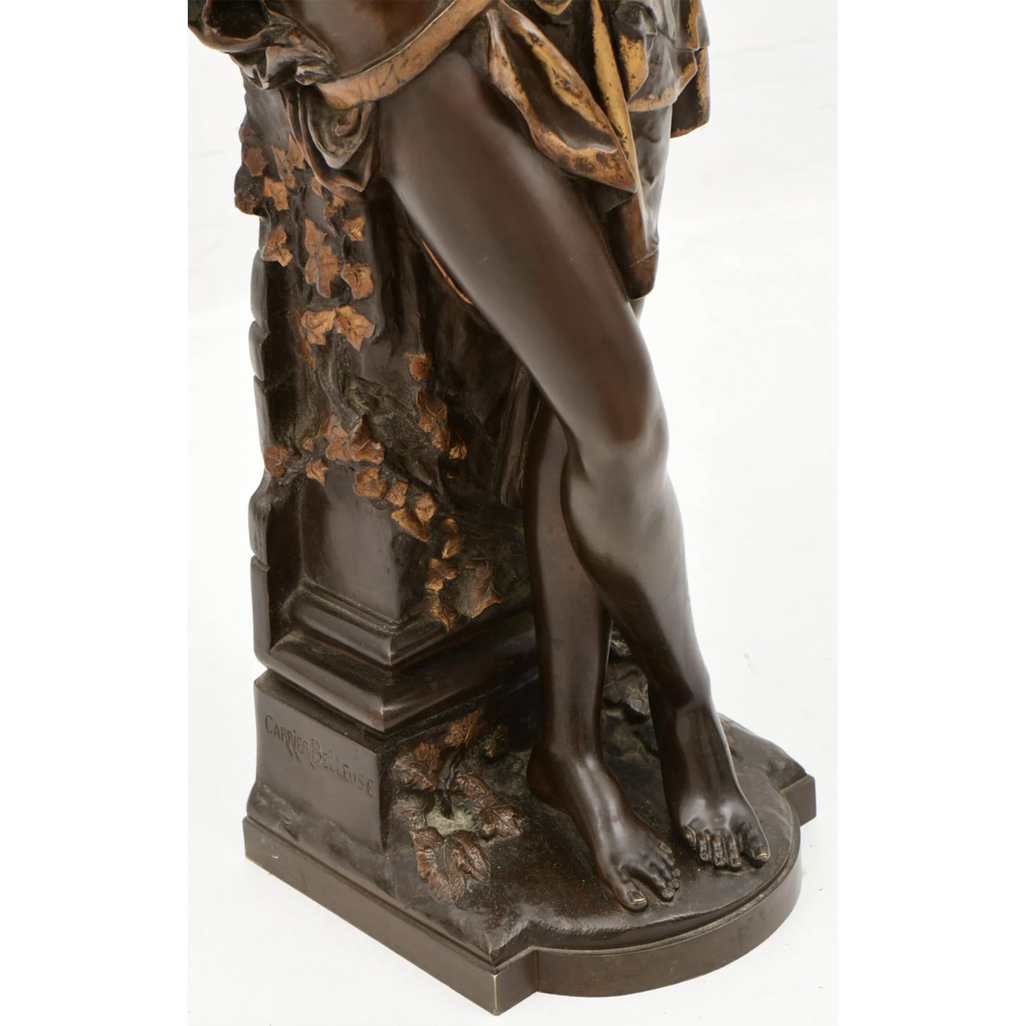 Albert Albert-Ernest De Carrier-Belleuse Bronzeskulptur im Angebot 3
