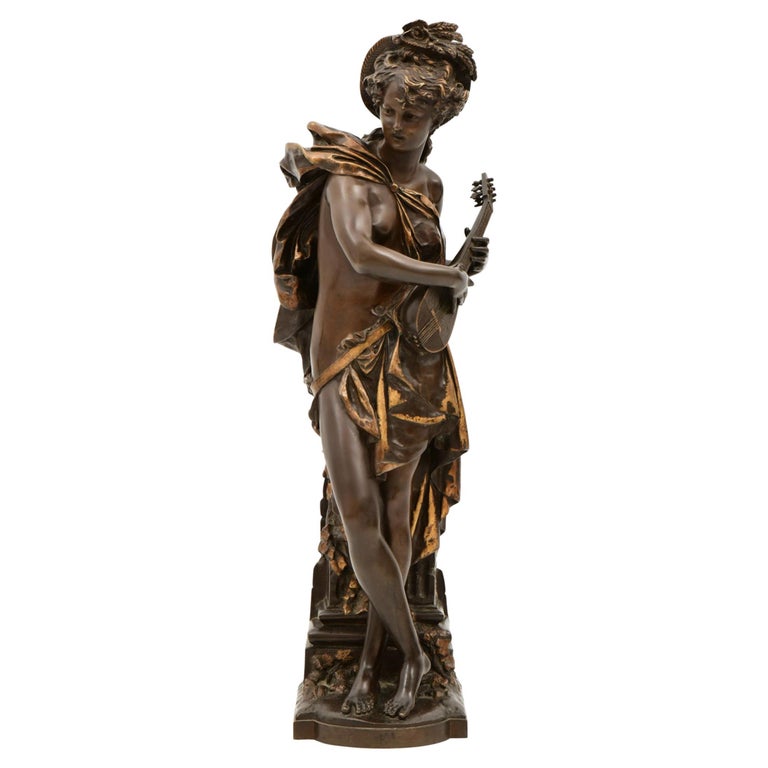 Albert-Ernest De Carrier-Belleuse Bronze Sculpture For Sale at 1stDibs | carrier  belleuse bronze prix