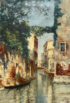 Albert Ferdinand DUPRAT, Veduta di Venezia