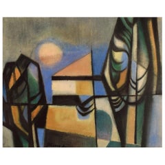 Albert Ferenz, Germany, Watercolor on Paper, Mid-20th Century