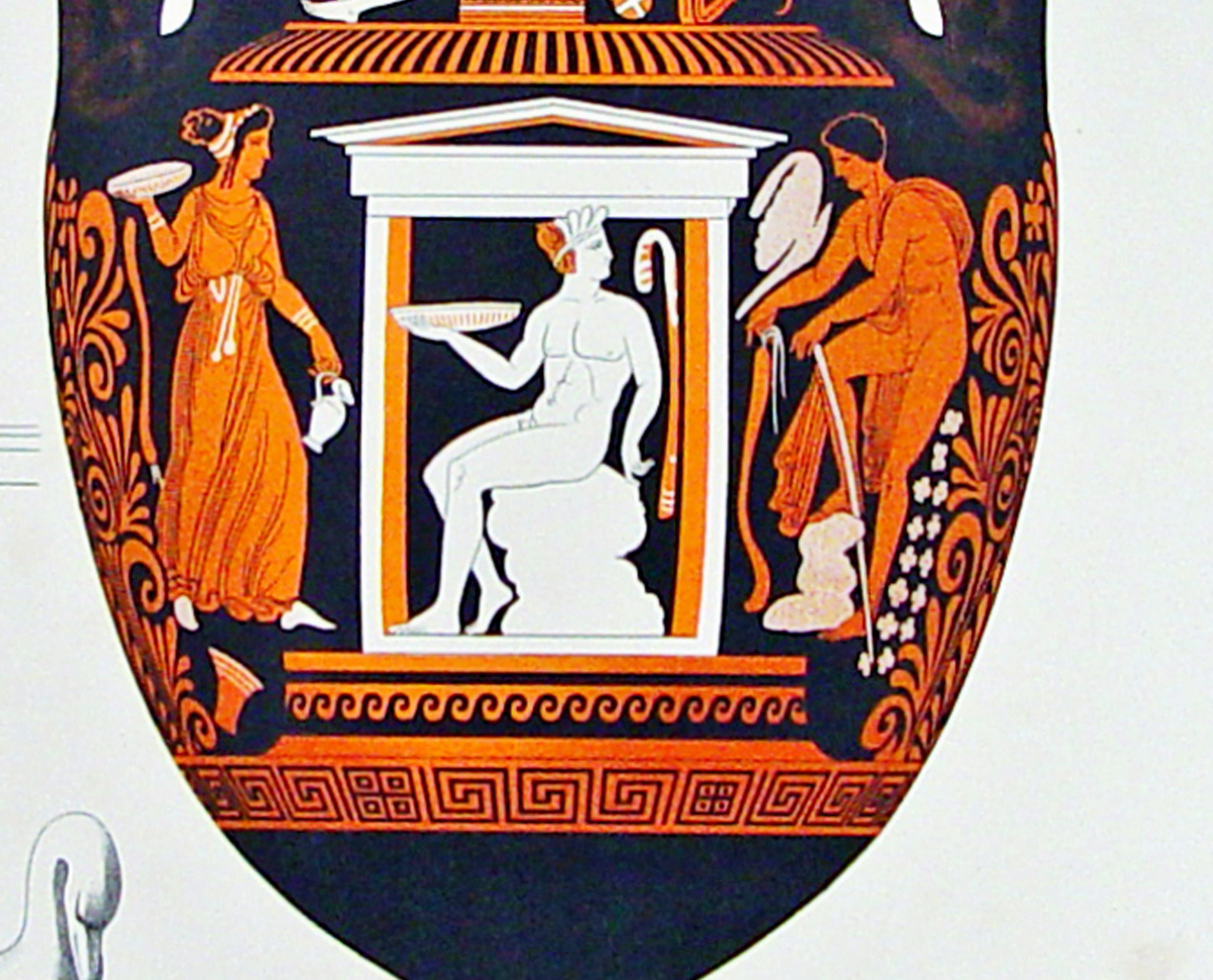 greek vase print
