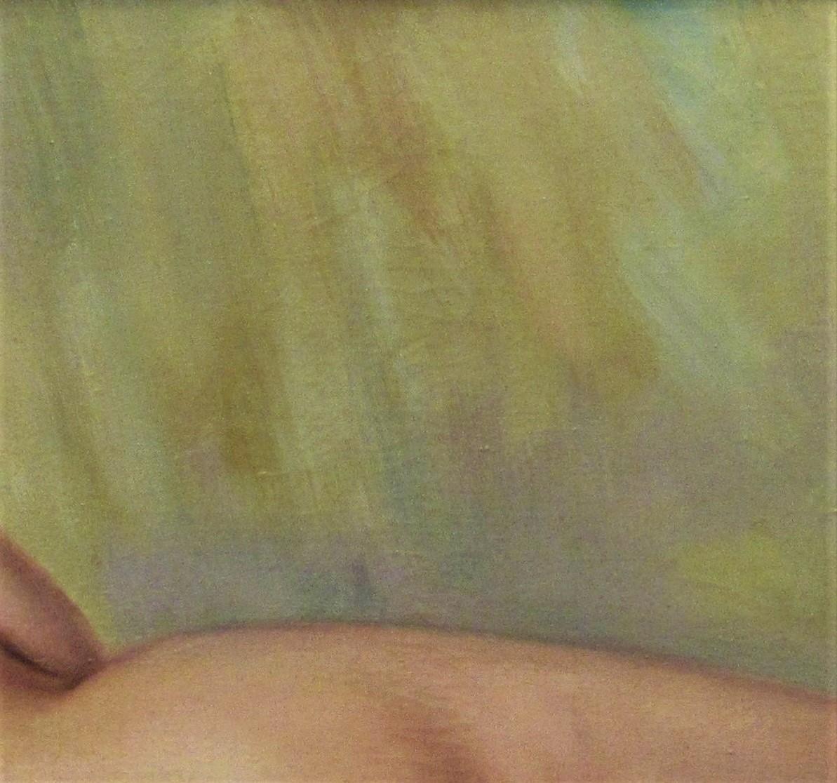 Hautfarbener Nackt (Braun), Nude Painting, von Albert Genta