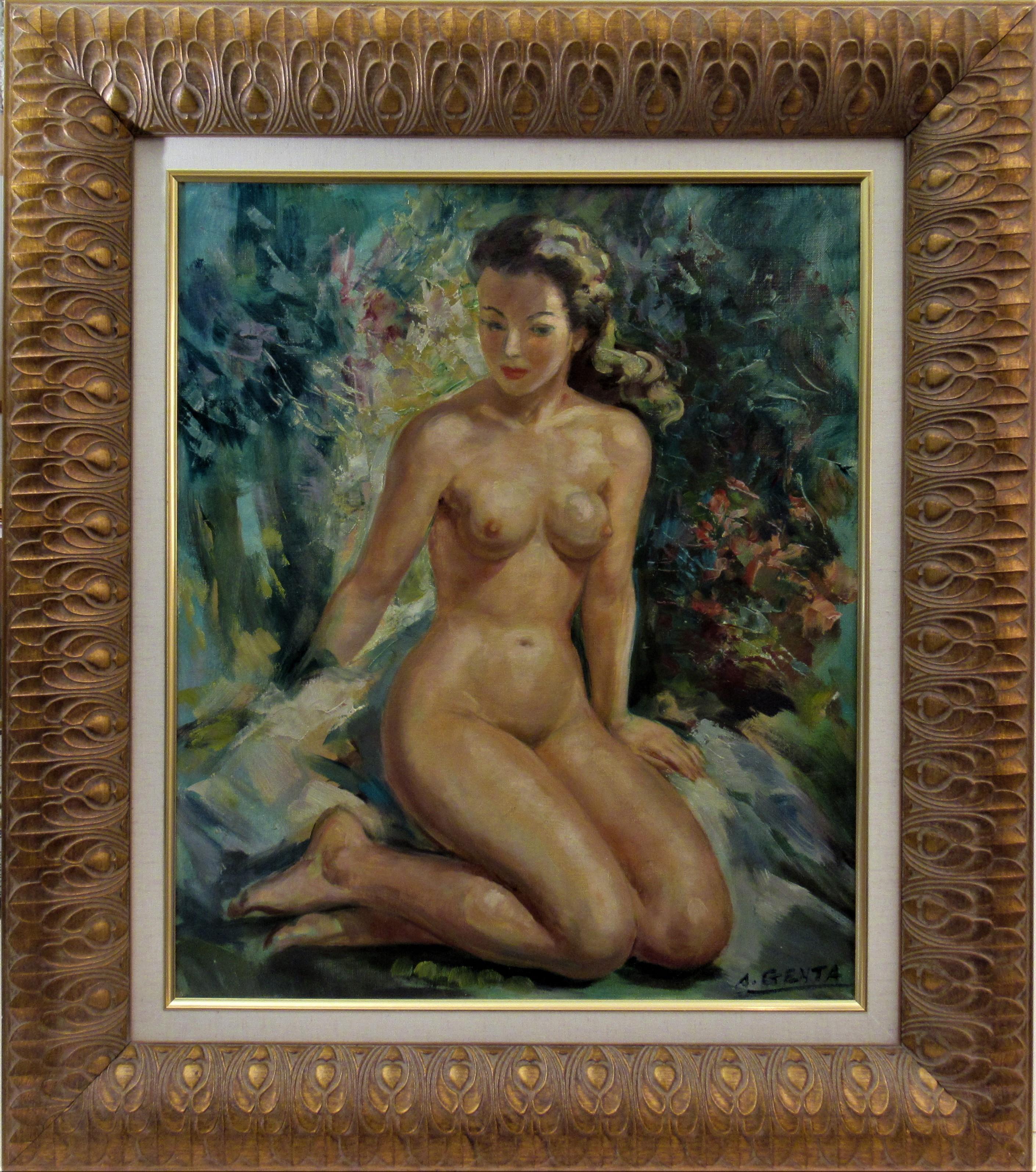 Albert Genta Nude Painting - Nude