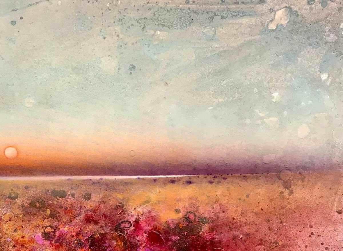 Scent of Summer (Abstrakt), Painting, von Albert Gimenez