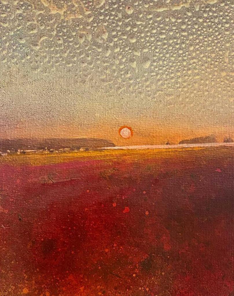 Springtime Light II - Abstract Painting by Albert Gimenez