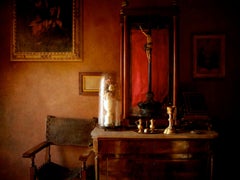 Interior - Signed limited edition still life pigment print, Contemporary, Brown