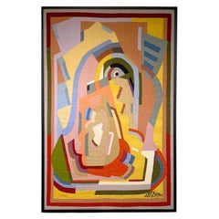 Albert Gleize after "Design No. 41" Hand-woven Wool Tapestry