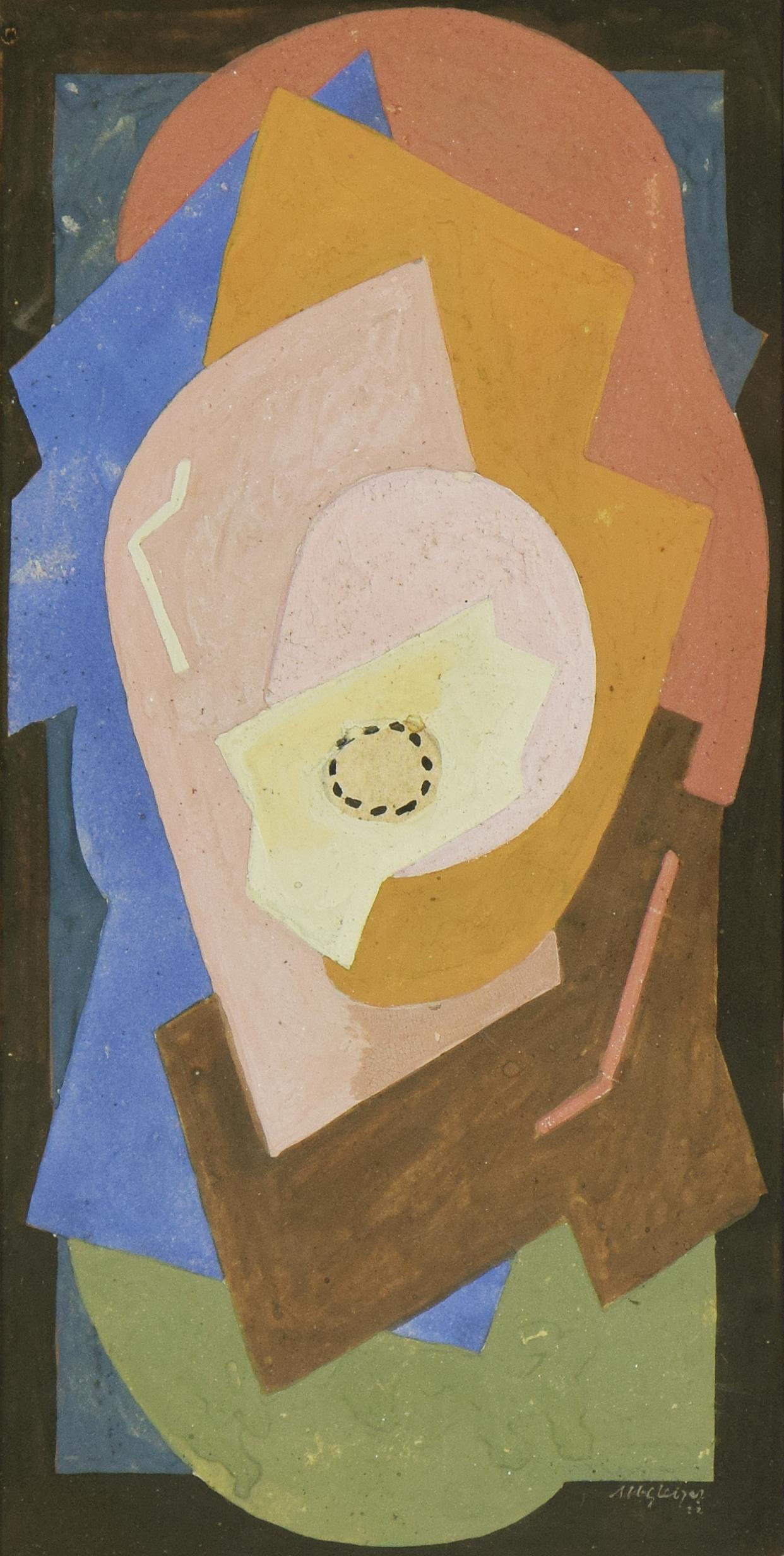 Albert Gleizes - Composition by ALBERT GLEIZES - Cubism, Abstract ...
