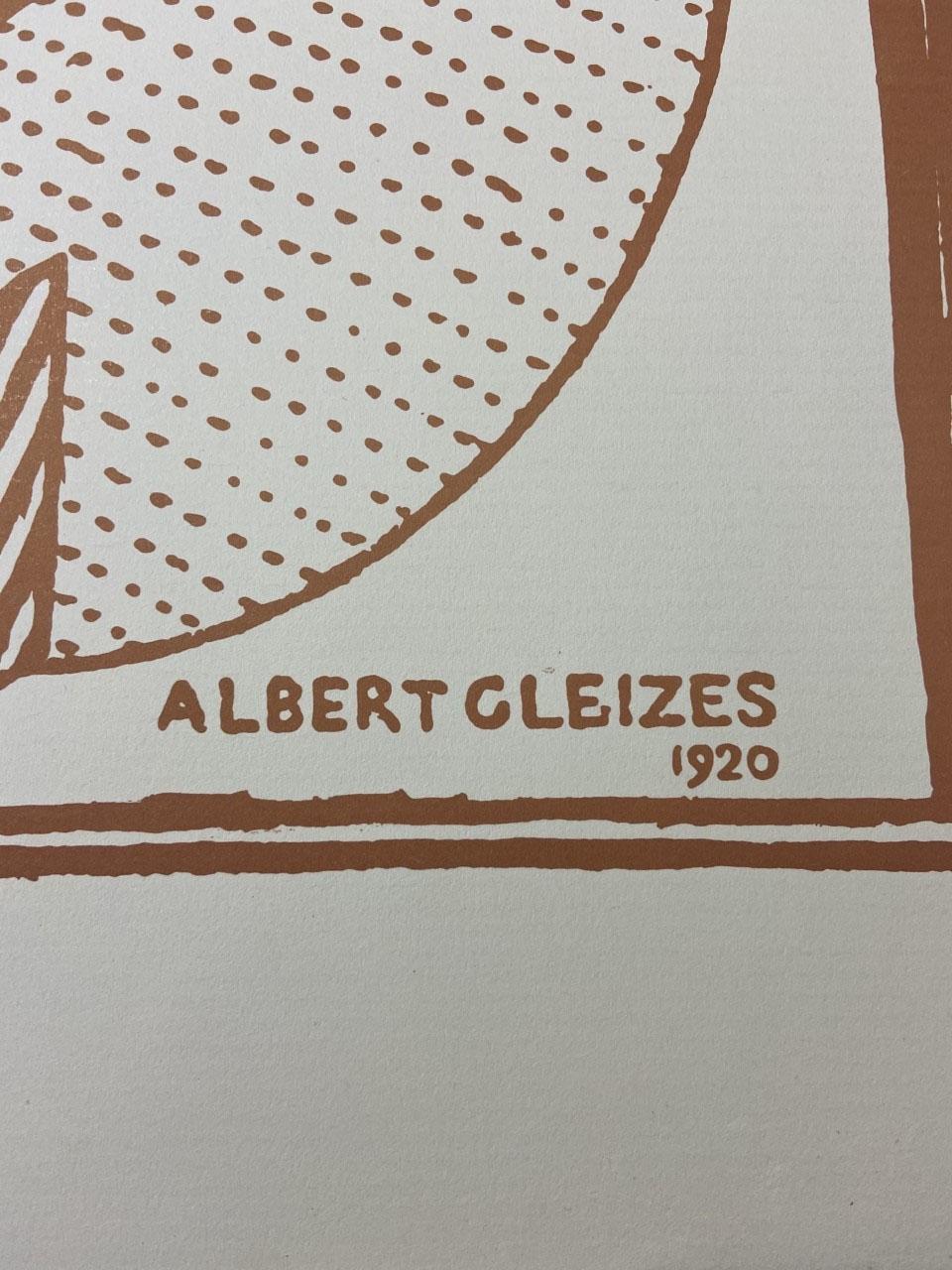 Albert Gleizes  print 1920 Orchard paper 2