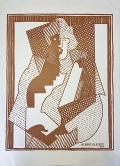 Albert Gleizes  print 1920 Orchard paper