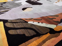 Albert Gleizes, Design No. 40 - French Artistic Rug - Wool and Silk