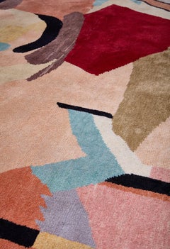 Albert Gleizes "Gravures pour les Pensées de Pascal" French Wool & Silk Rug