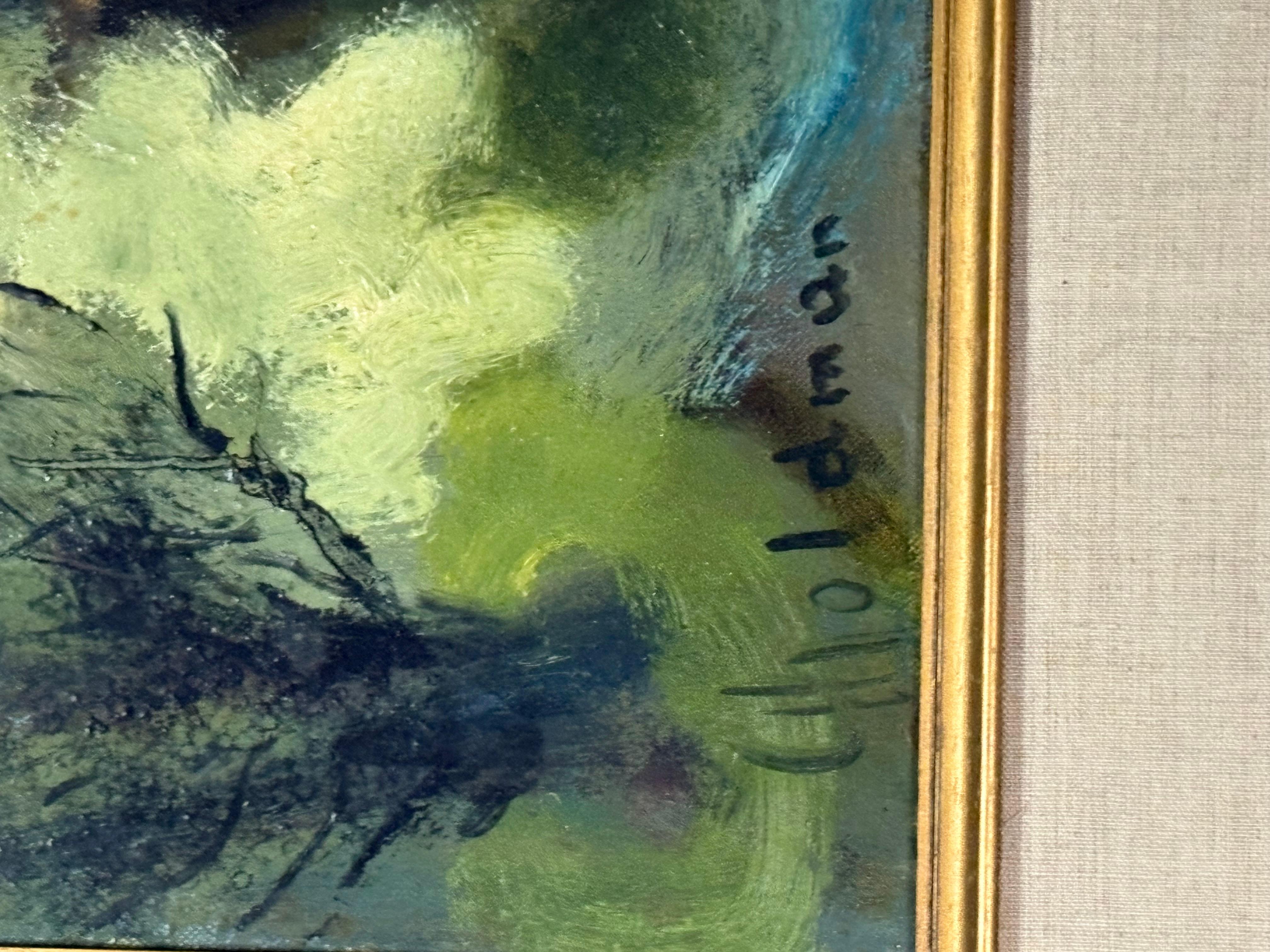 Albert Goldman Originalgemälde Öl auf Leinwand 