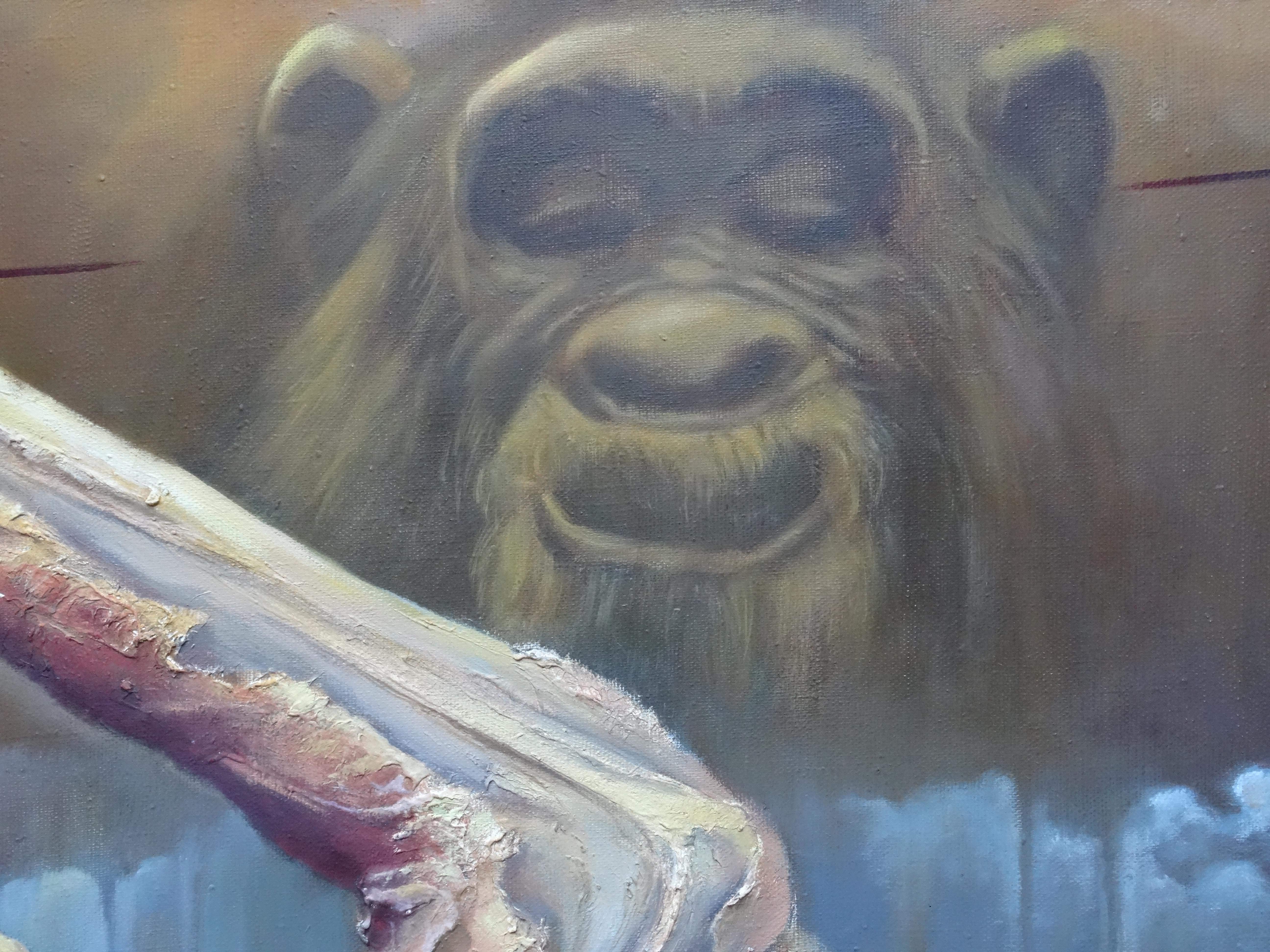 Finale di Armageddon. 2005, tela, olio, 73x100 cm

